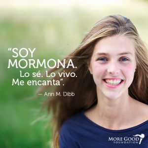 Los sé, lo vivo y me encanta- joven mormona