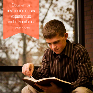 Obtener instrucción de las Escrituras